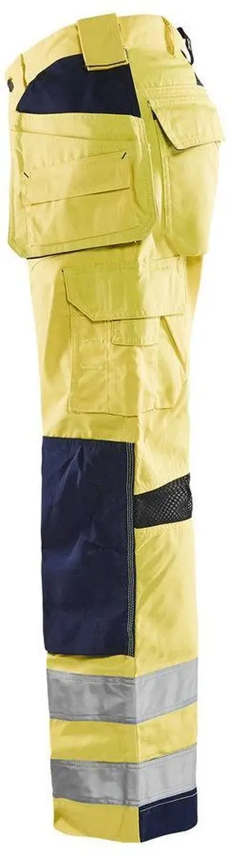Blåkläder Werkbroek High Vis 1565-1811 D124 - Marineblauw