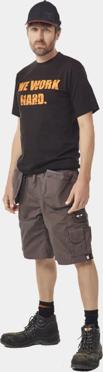 Herock Pallas Korte Werkbroek 54 - Grijs