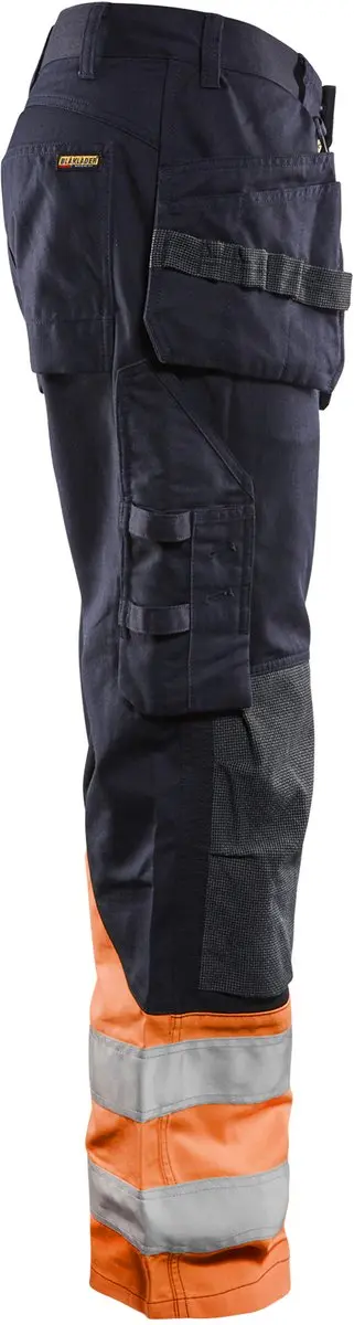 Blåkläder Multinorm Werkbroek 1489-1513 D92 - Marineblauw/Oranje