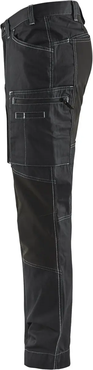 Blåkläder Service Werkbroek Denim Stretch - Maat 54 - Zwart