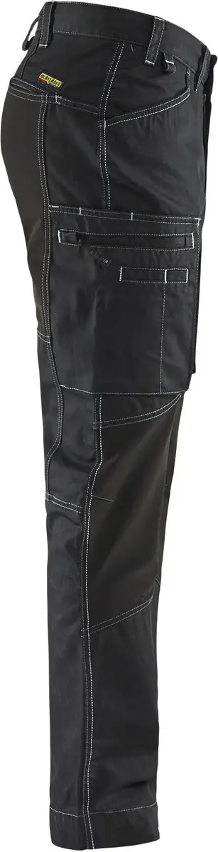 Blåkläder Service Werkbroek Denim Stretch - Maat 54 - Zwart