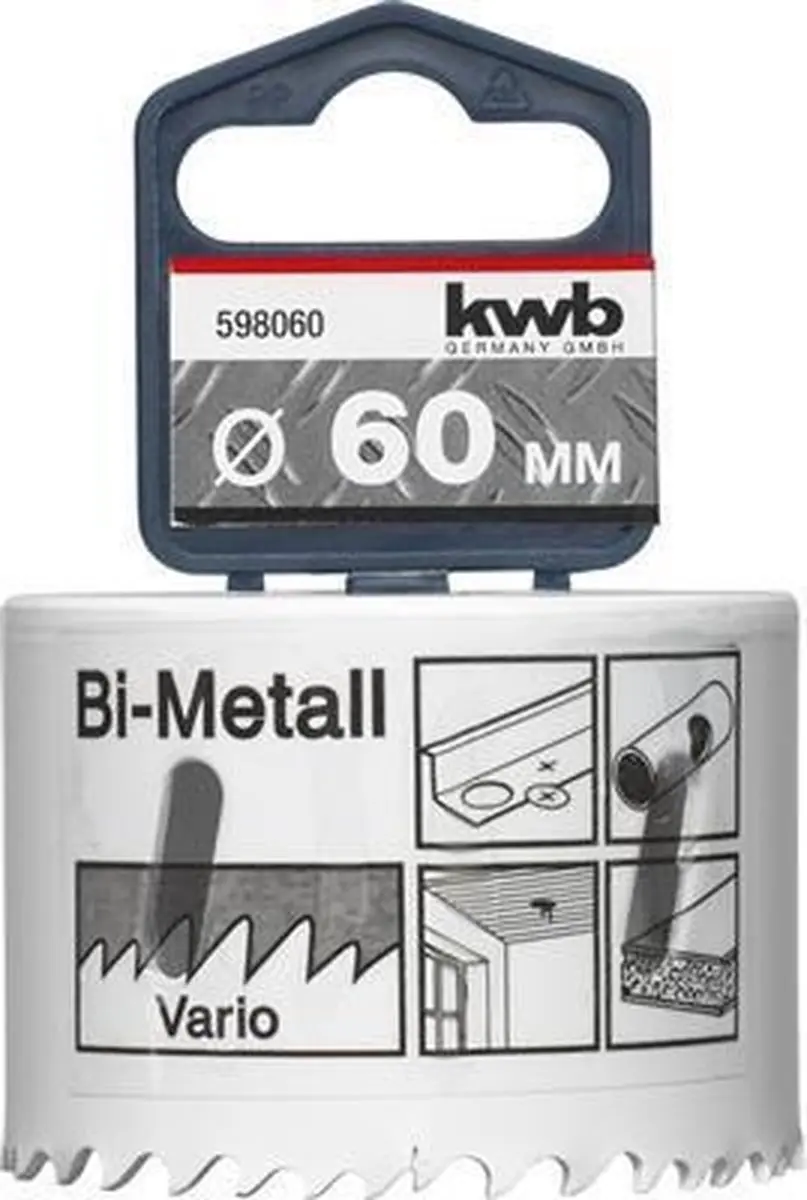 KWB Gatenzaag Bi-metaal 598-060