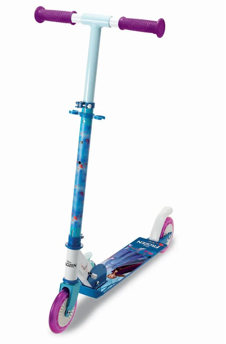 Smoby Step Frozen Step - 2 Wielen 4.72 Inch - Blauw/Paars