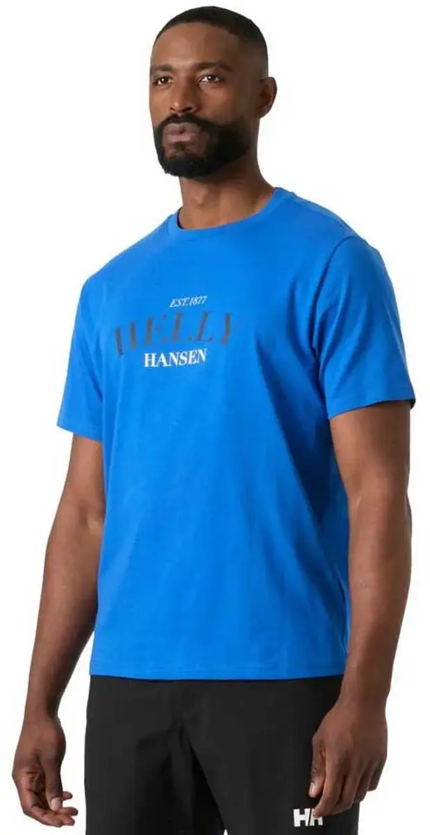 Helly Hansen Core Graphic T 2.0 T-shirt - S - Navy