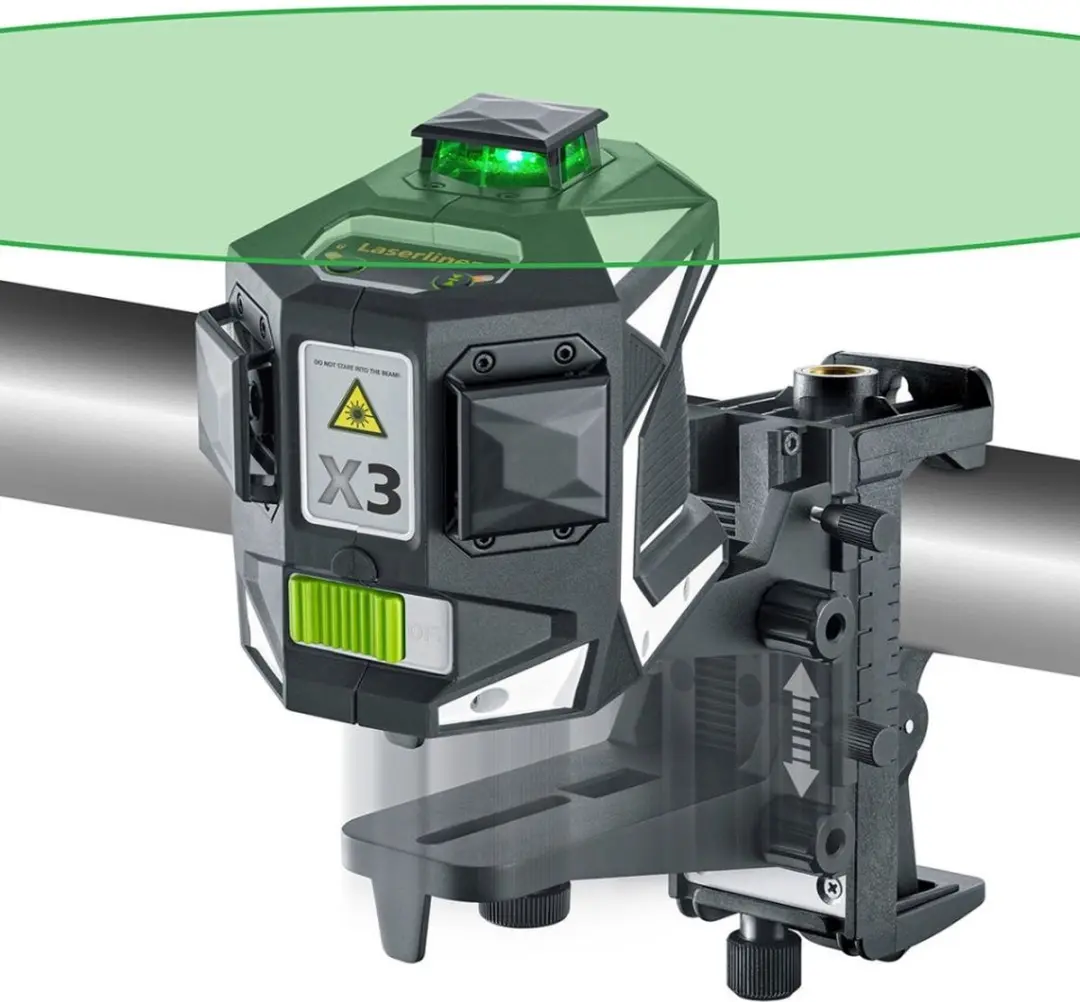 Laserliner X3-Laser Pro Kruislijnlaser 30m - Groen - L-Boxx