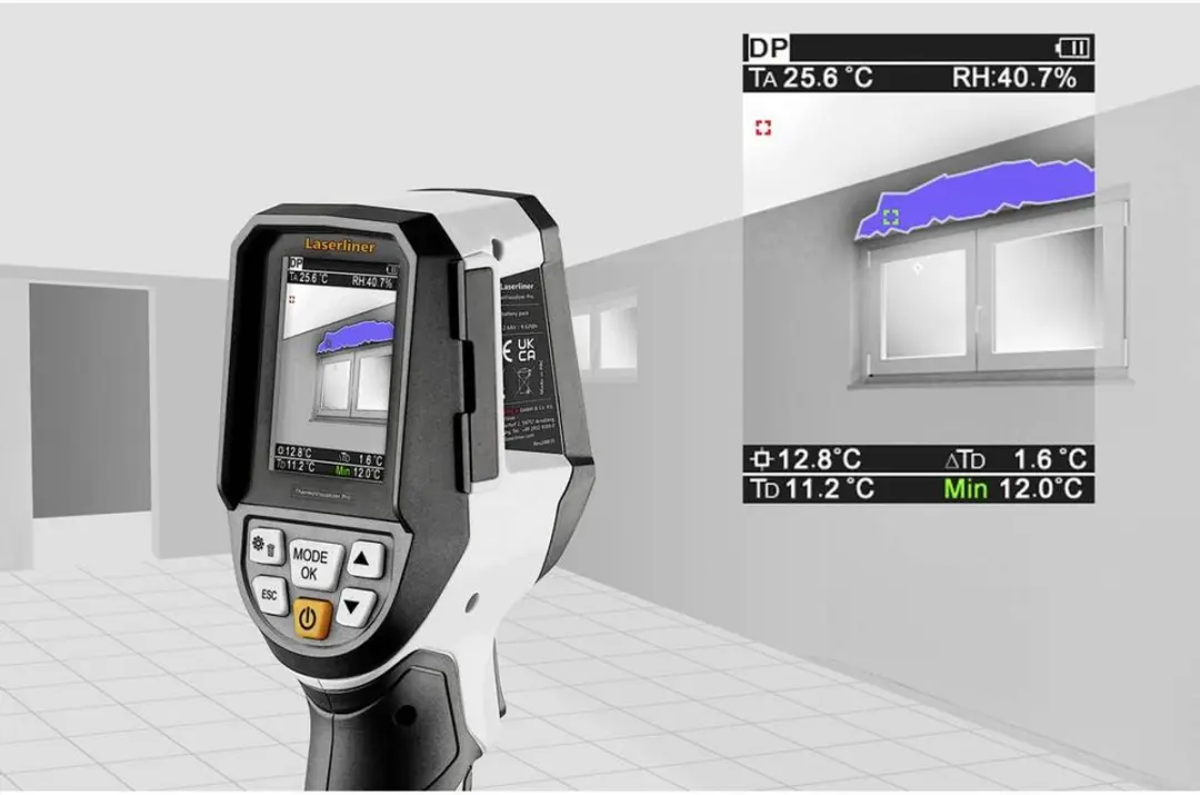 Laserliner ThermoVisualizer Pro Infraroodthermometer - Kleurloos