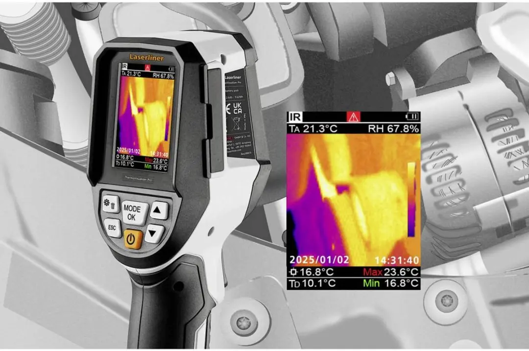 Laserliner ThermoVisualizer Pro Infraroodthermometer - Kleurloos