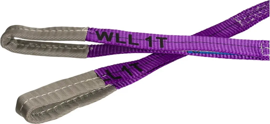 KONVOX Hijsband met lussen 1 ton - 2m - Violet