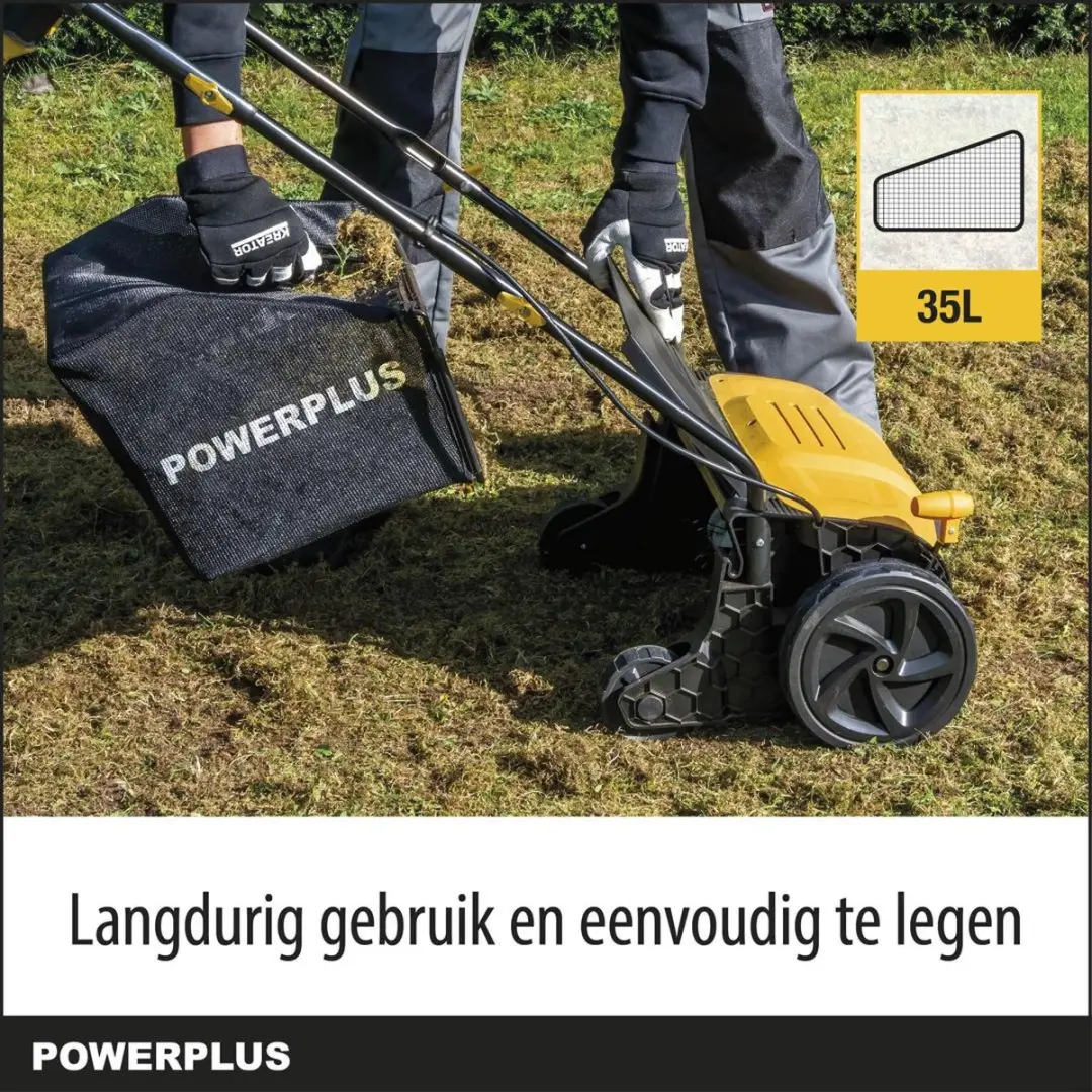 Powerplus POWXG75130 Verticuteermachine 1300W - 320mm Snijbreedte