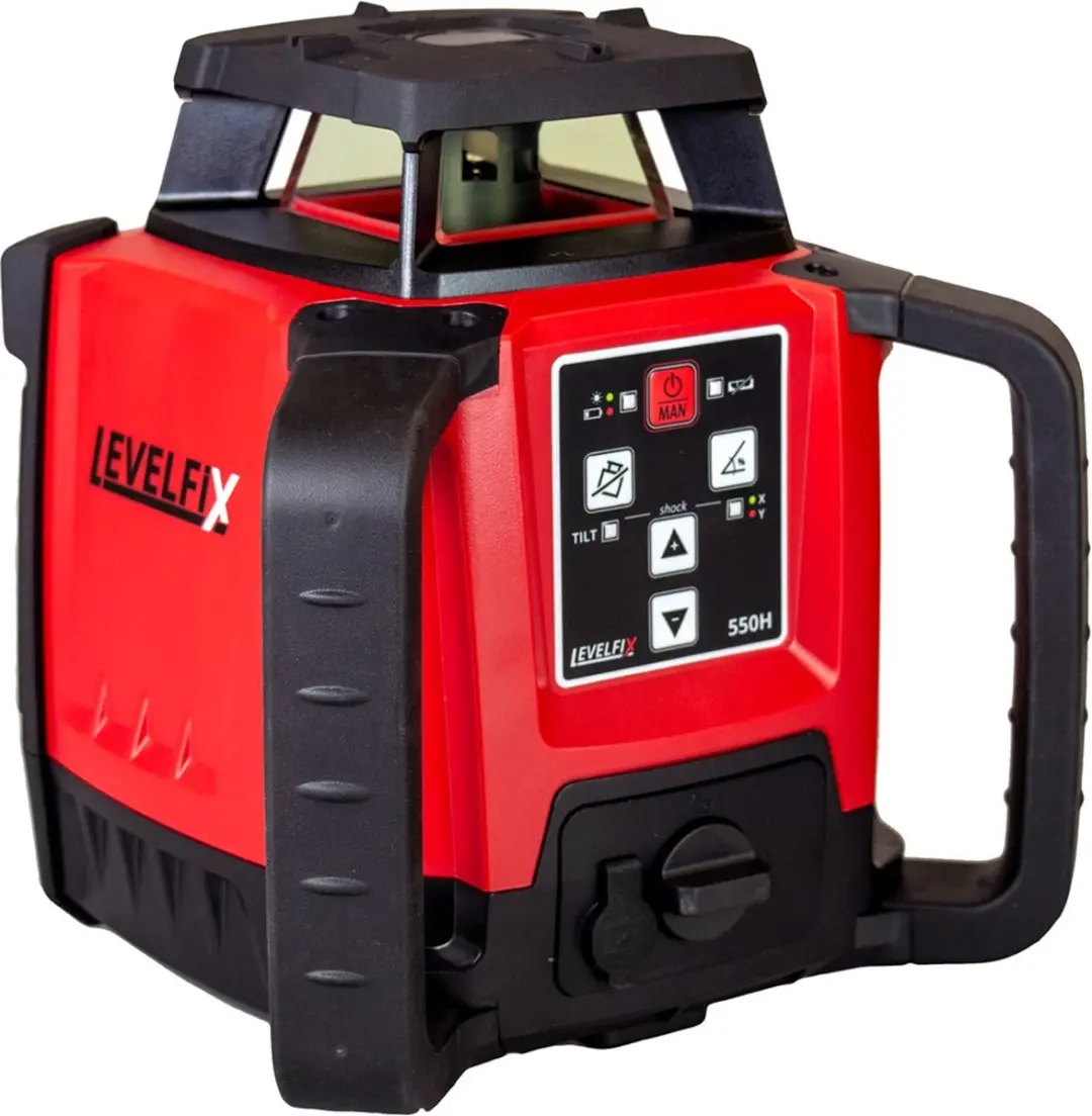Levelfix 550H Bouwlaser met DLD100R Ontvanger