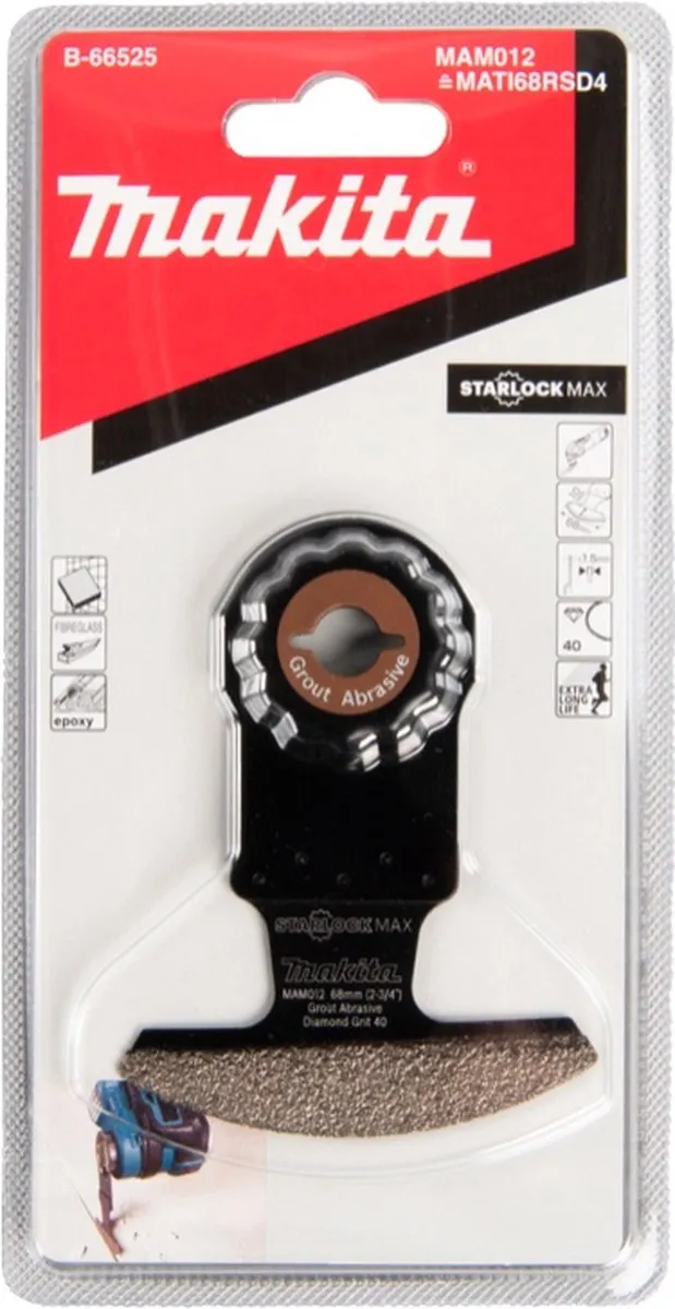 Makita Diamant Segmentzaagblad Starlock Max 68x10mm - B-66525 - afbeelding 6 van 6