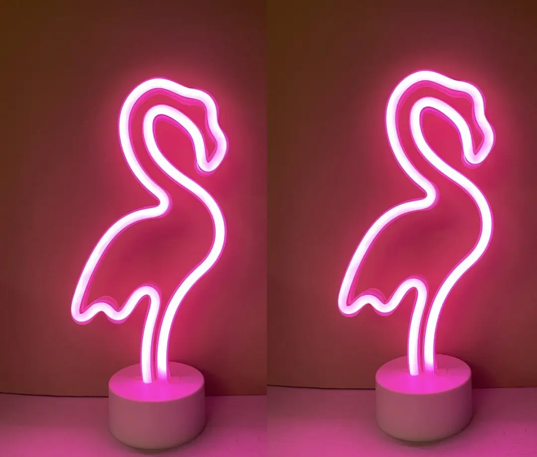 Impuls LED Flamingo Nachtlamp