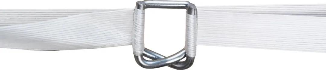 Kortpack Polyesterband 16mm Wit - Complete Set 250 Stuks