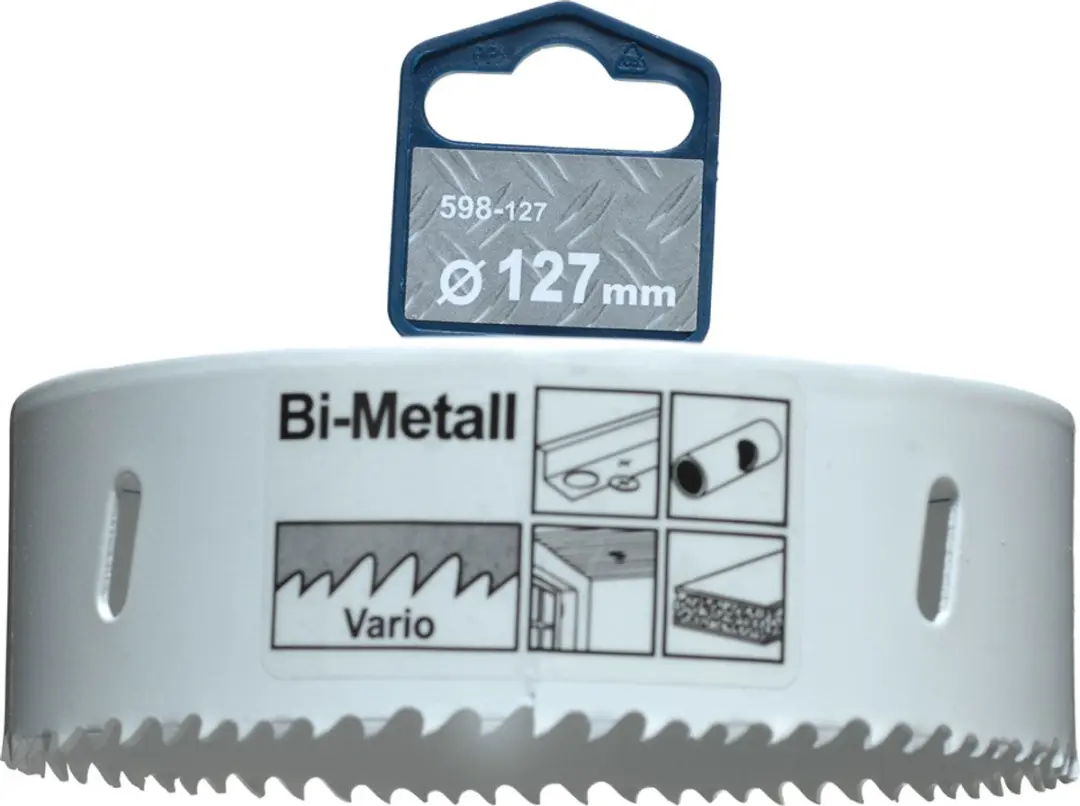 KWB Gatenzaag Ø127mm Bi-metaal 8% Kobalt