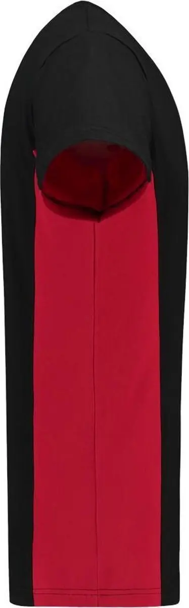 Tricorp 102002 Bi-Color T-shirt - Workwear - XL - Zwart/Rood