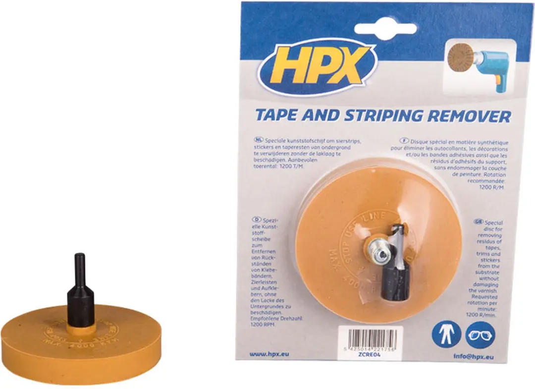 HPX ZCRE04 Gladde Caramelschijf - met as