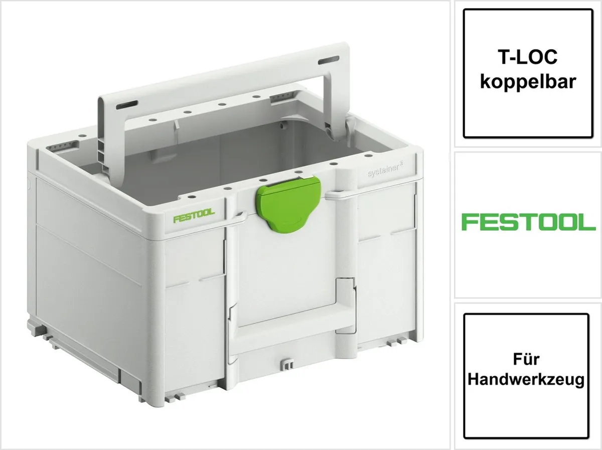 Festool Systainer³ ToolBox SYS3 TB M 237 - Wit