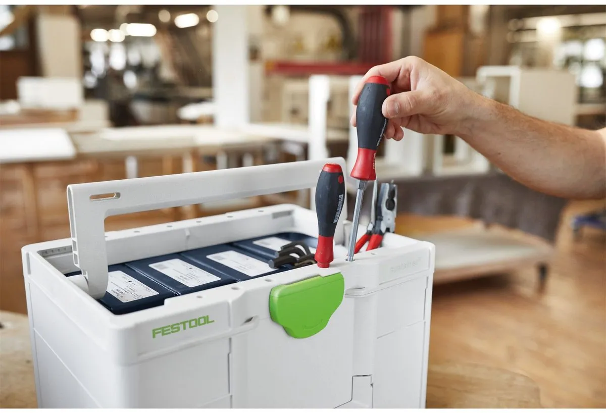 Festool Systainer³ ToolBox SYS3 TB M 237 - Wit