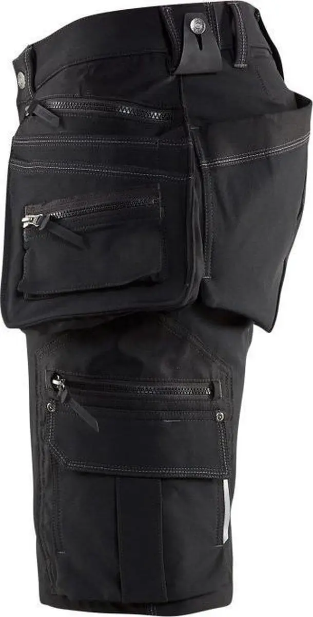 Blåkläder 1988 Short 4-weg Stretch X1900 - Maat 50 - Zwart