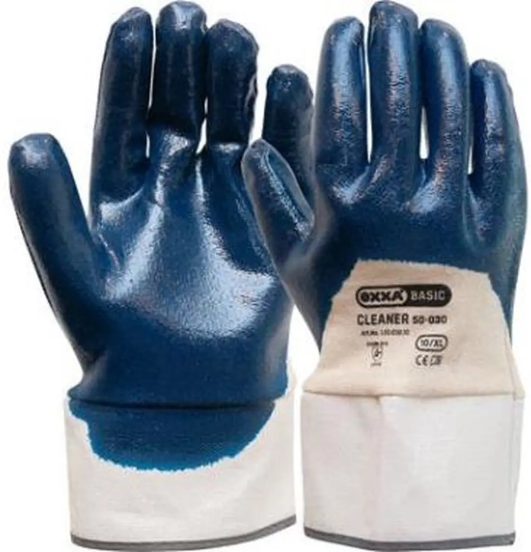 Oxxa Cleaner 50-030 Nitril/Katoen Handschoenen