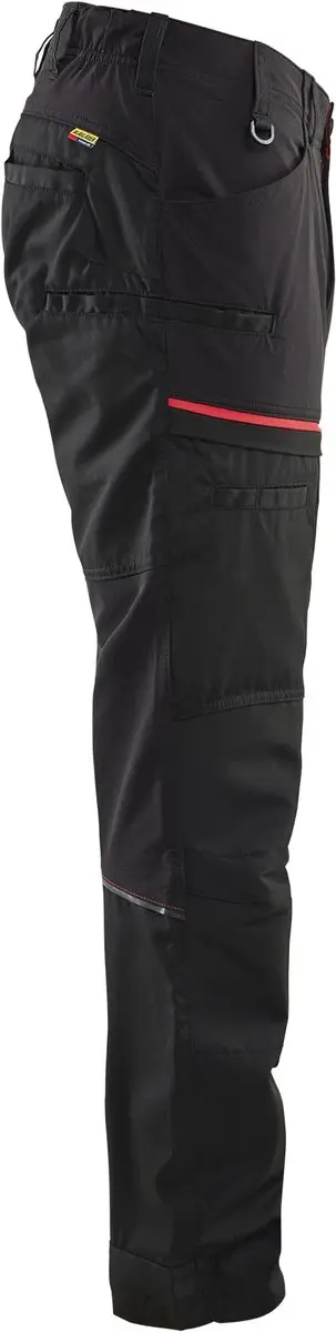 Blåkläder Service Werkbroek 1456-1845 D116 - Zwart/Rood