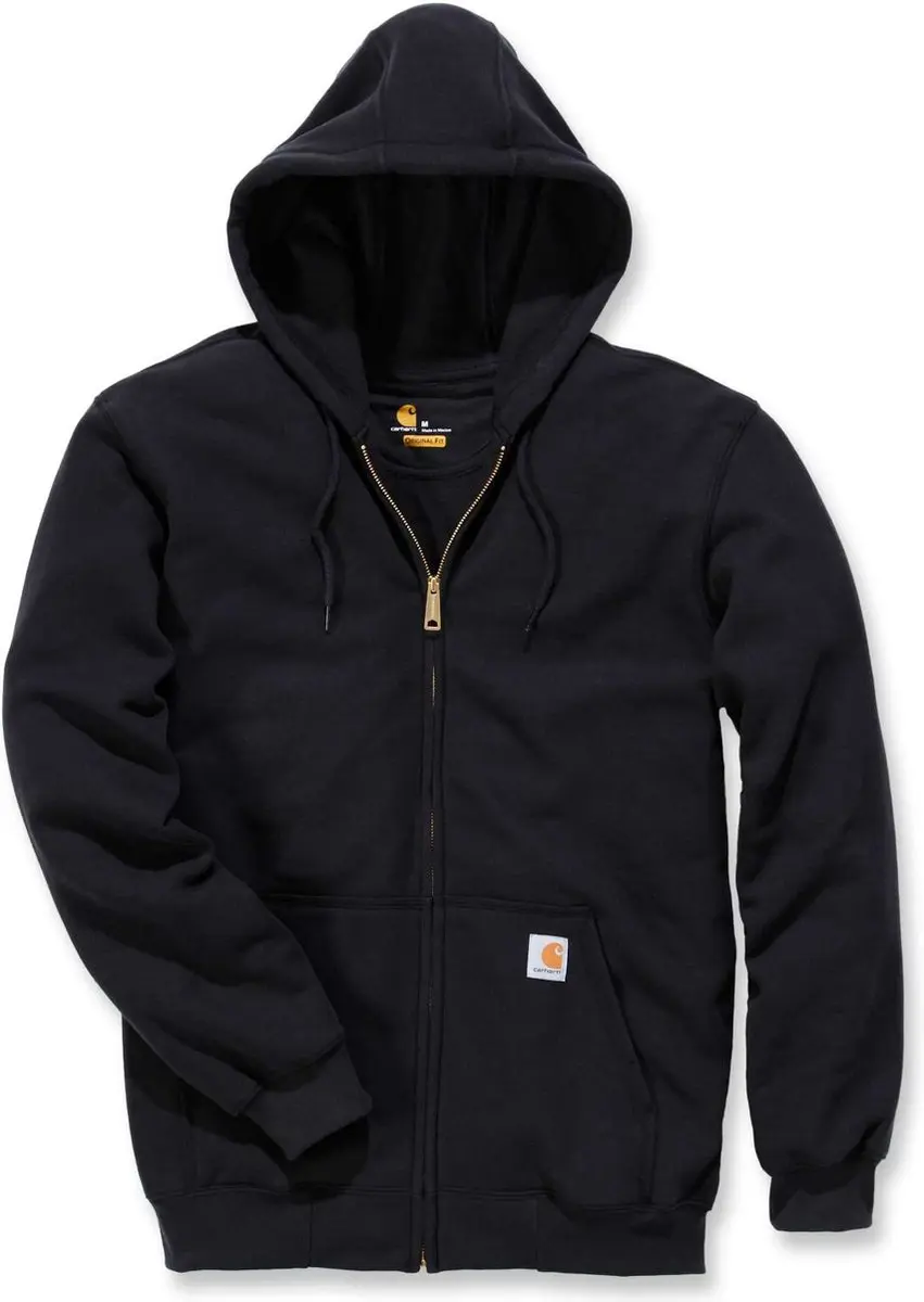 Carhartt K122 Midweight Hooded Sweatshirt - XXL - Zwart