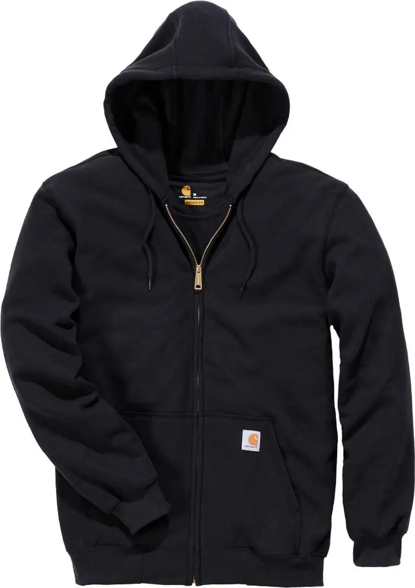 Carhartt K122 Midweight Hooded Sweatshirt - XXL - Zwart