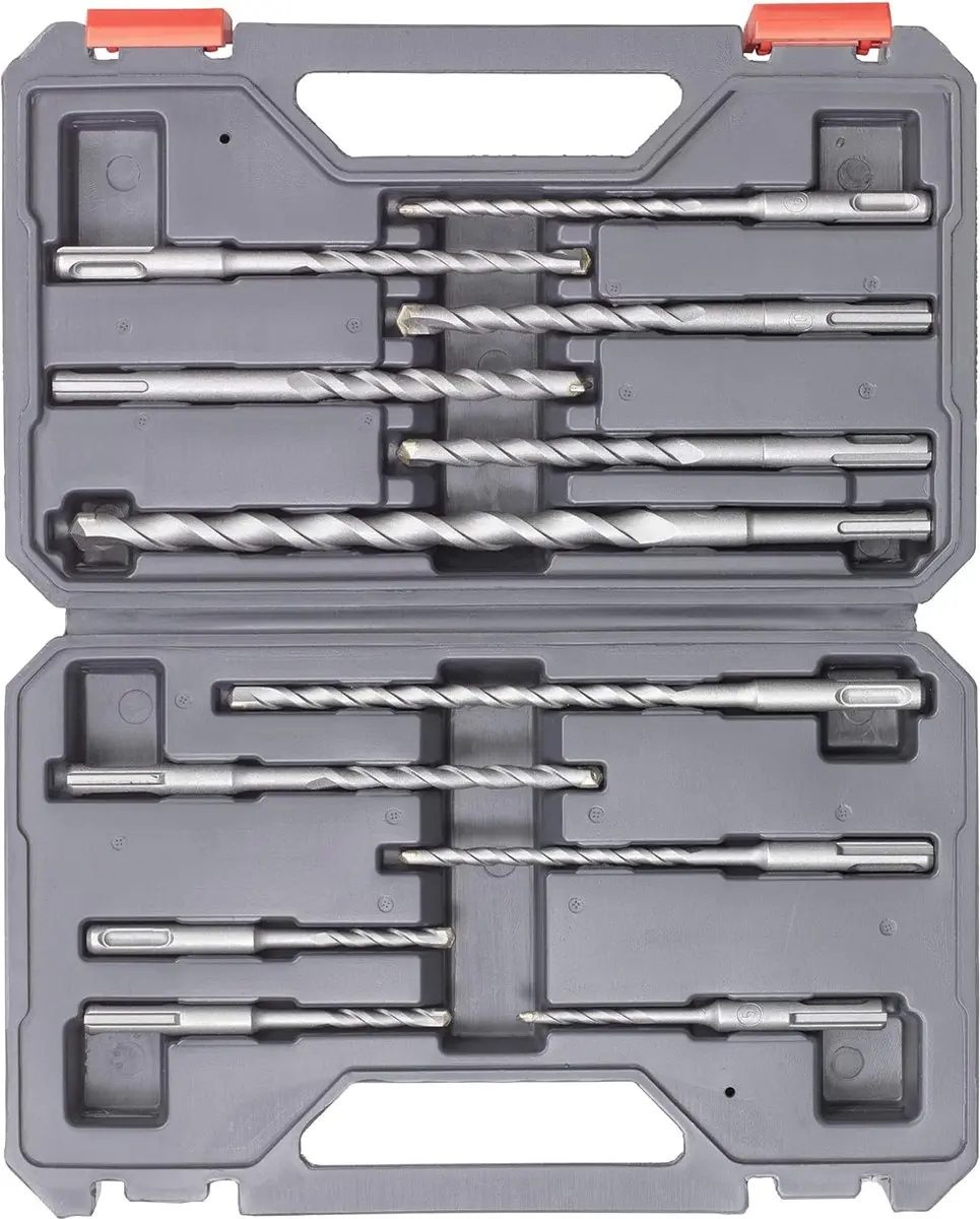 KWB SDS-Plus Hamerboorset 12-delig - 5-8mm - afbeelding 6 van 6