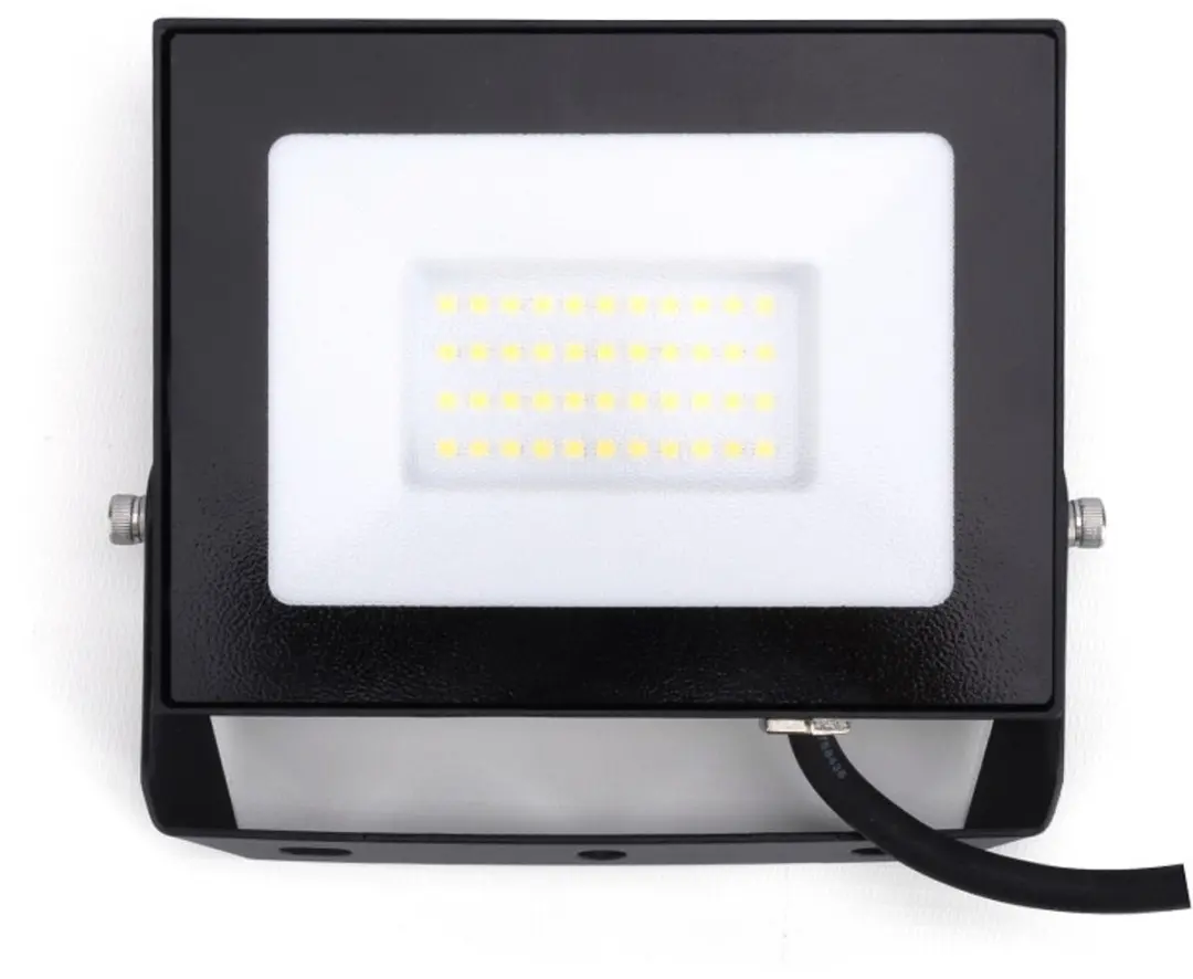 Integral LED Bouwlamp 30W 4000K - 3000lm Zwart IP65