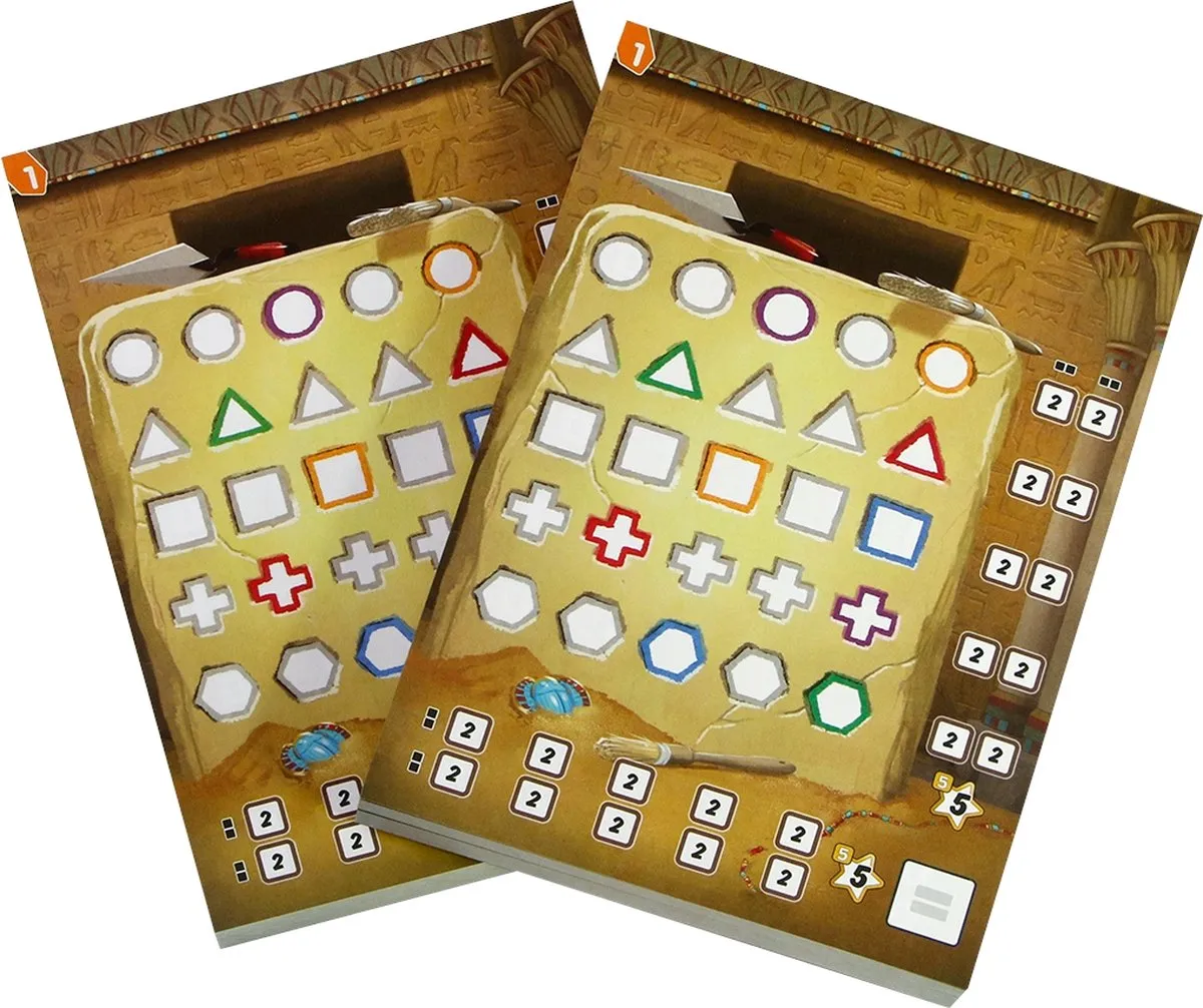 999 Games Pick a Pen Crypten Scoreblokken - 2 Stuks - Multi