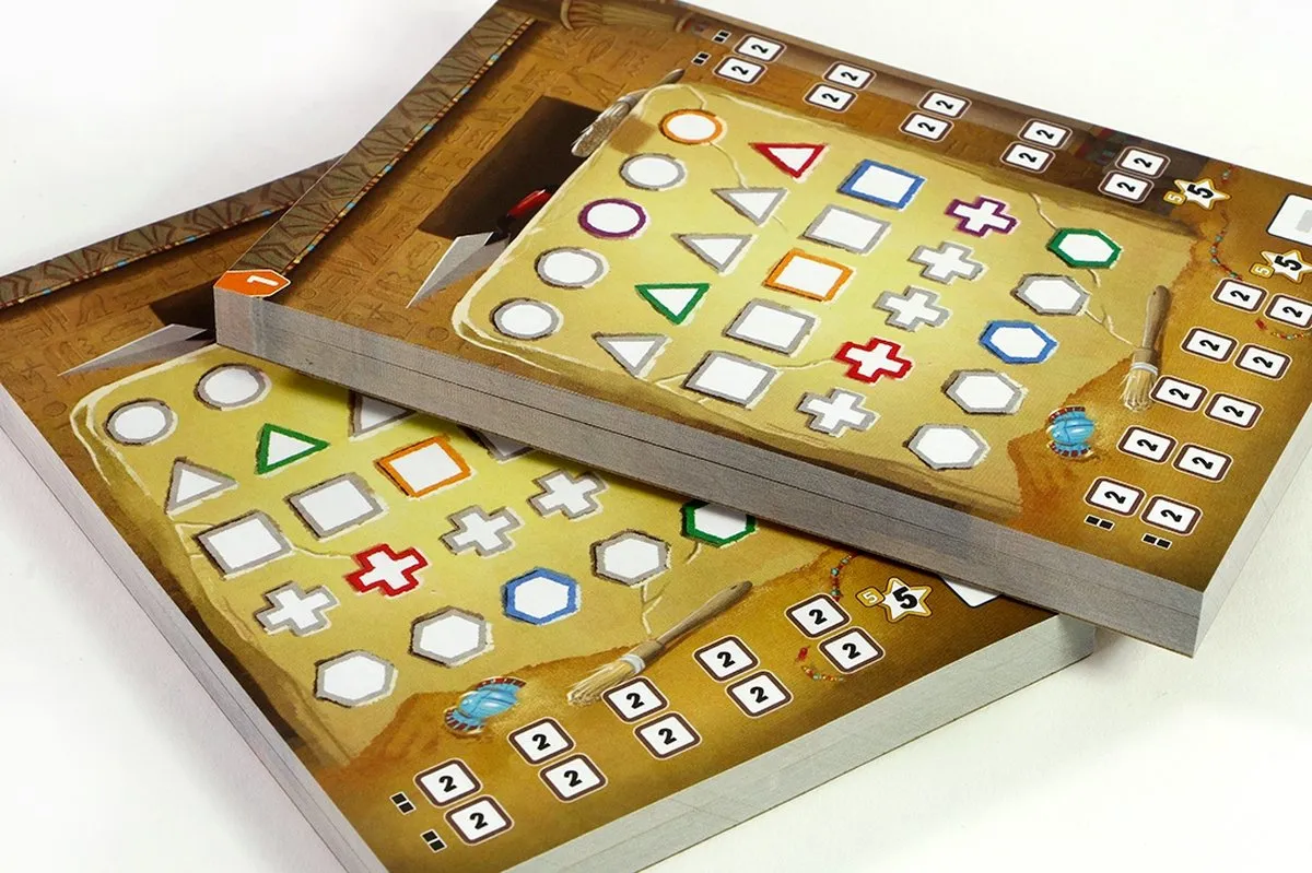 999 Games Pick a Pen Crypten Scoreblokken - 2 Stuks - Multi