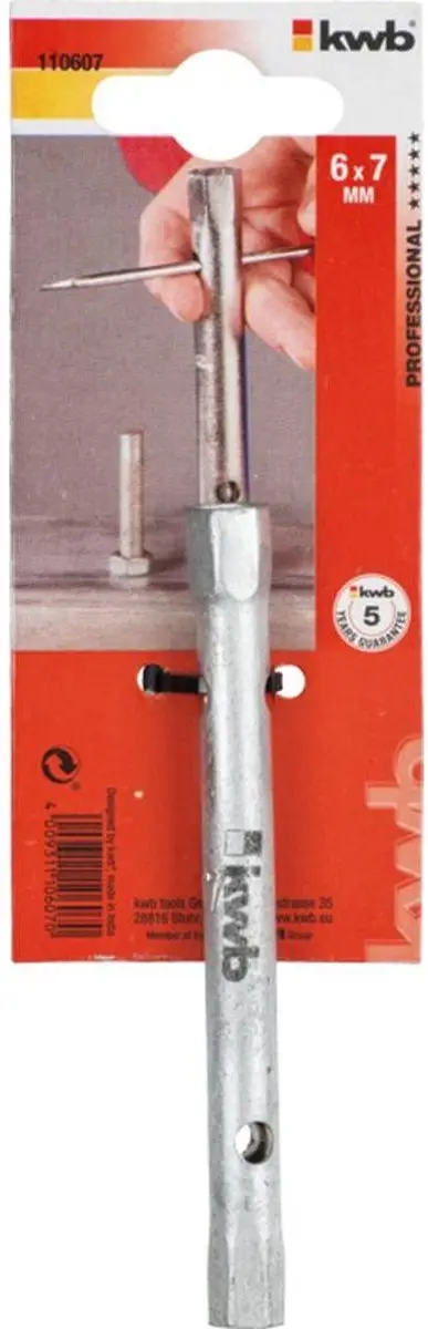 KWB Pijpsleutel 6x7mm