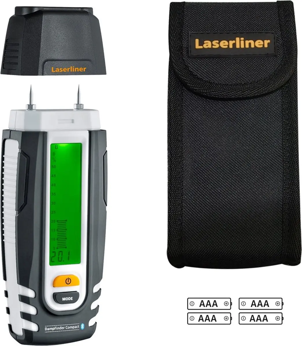 Laserliner DampFinder Compact Plus Vochtmeter