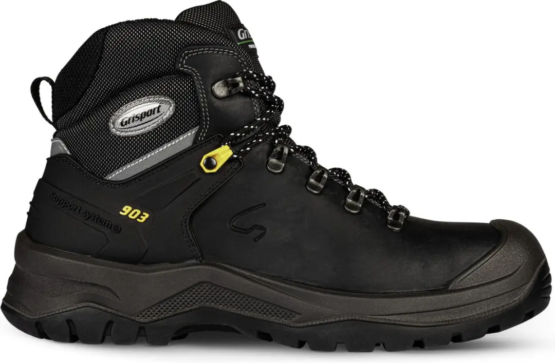 Grisport 803L Werkschoen S3 - Hoog - Zwart - 46