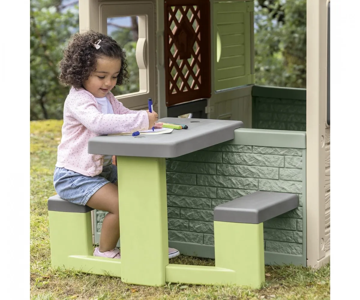 Smoby Picknicktafel Antraciet/Groen STKY-00045005 - afbeelding 6 van 6