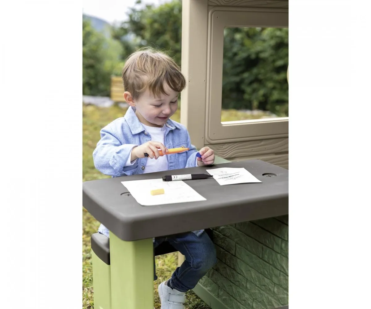 Smoby Picknicktafel Antraciet/Groen STKY-00045005