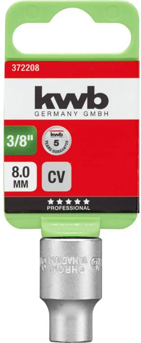 KWB Dopsleutel 3/8" - 8 mm