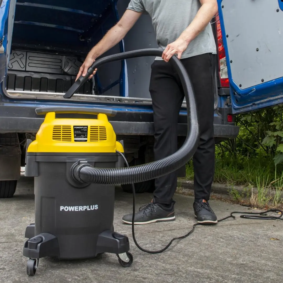 Powerplus POWX3235S Nat-Droog Stofzuiger 750W - 23L