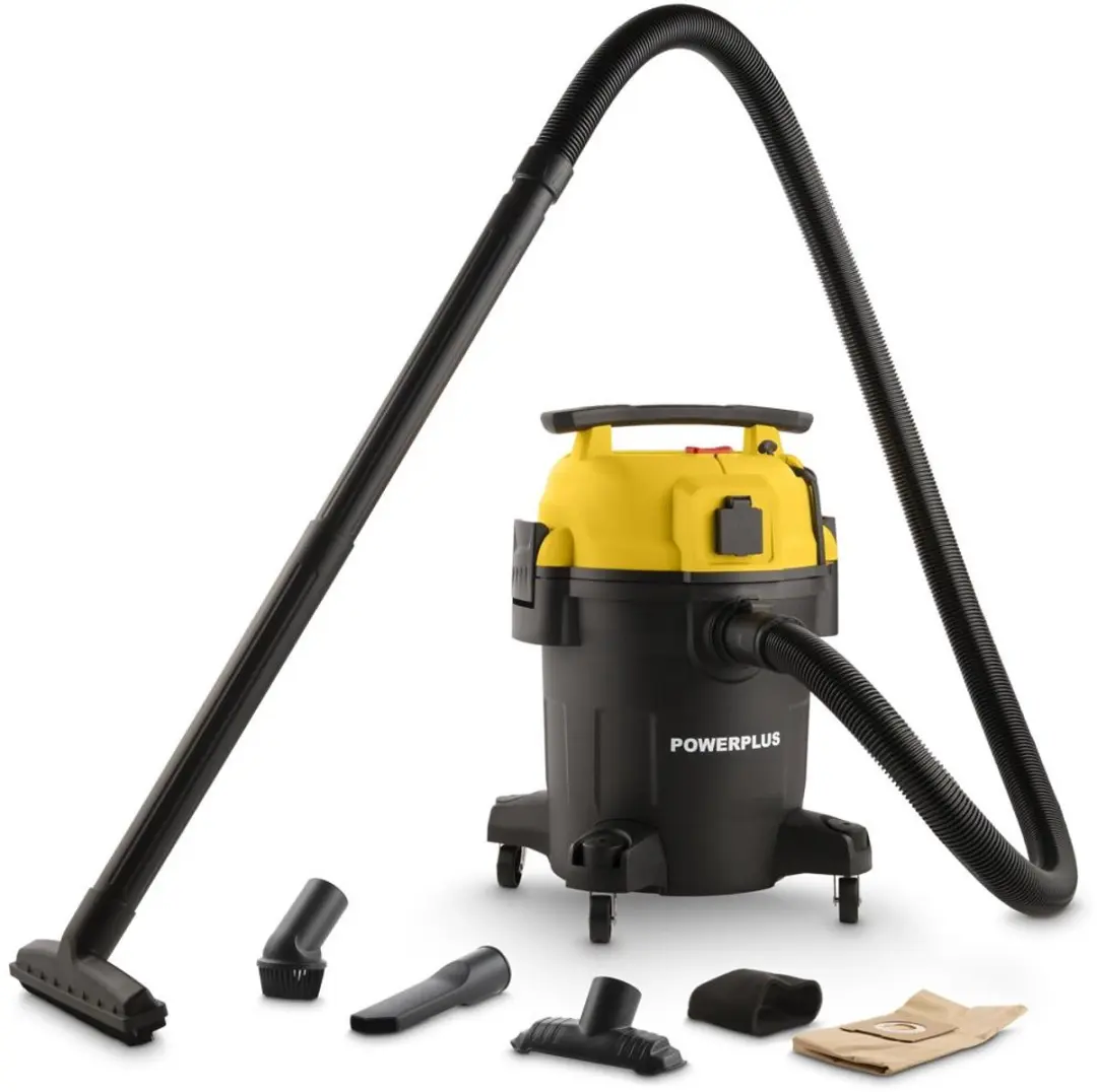 Powerplus POWX3235S Nat-Droog Stofzuiger 750W - 23L