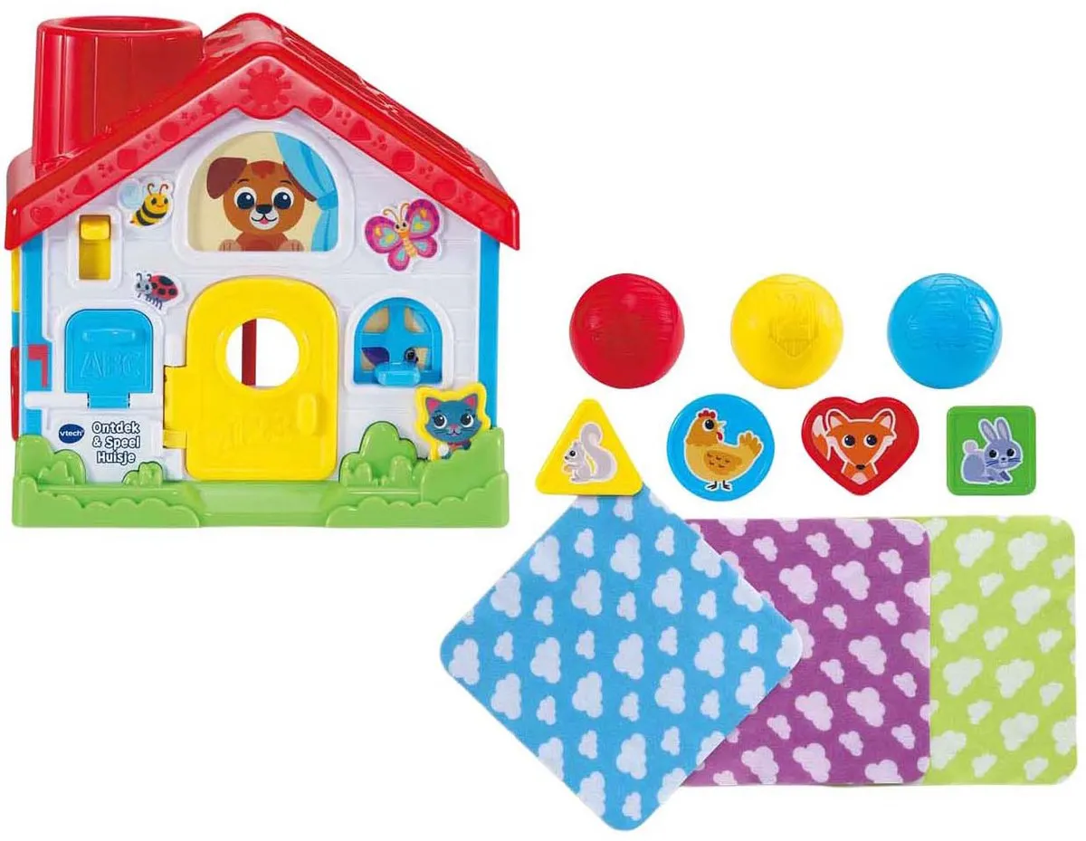 VTech Baby Ontdek en Speelhuis 580620623 - Multicolor