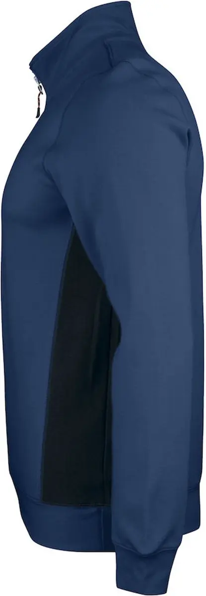 Jobman 5401 Halfzip Sweatshirt 65540120 - Navy/Zwart 4XL