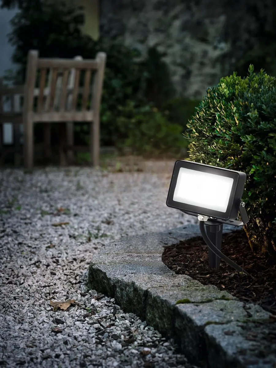 Eglo Faedo Prikspot RGB IP44 - Zwart