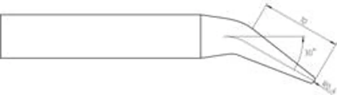 Weller RTU 008 C X MS Soldeerpunt - 0.8mm - 39.2mm - afbeelding 6 van 6