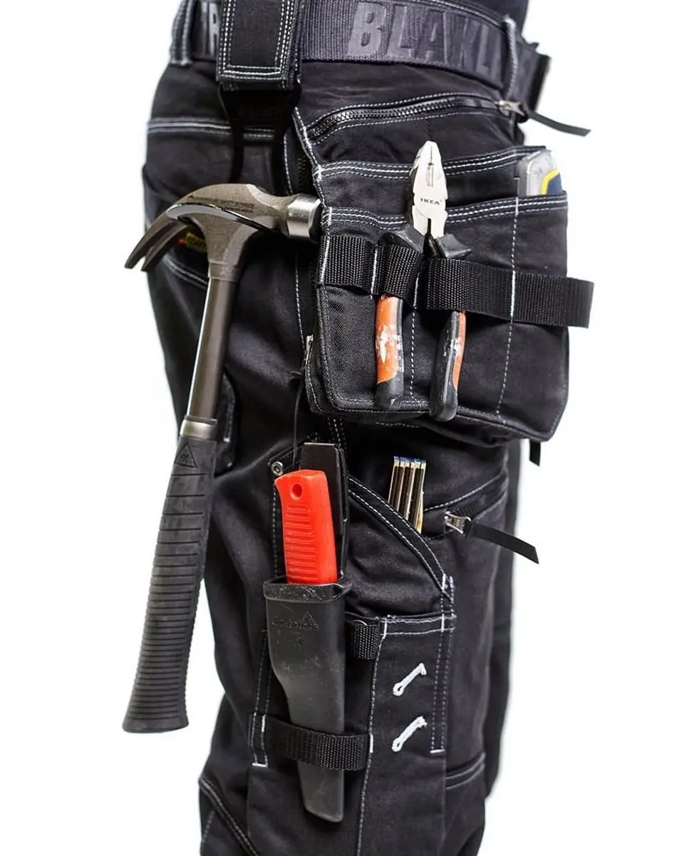 Blåkläder Baggy Stretch Werkspijkerbroek X1900 1999-1141 - 120 Zwart
