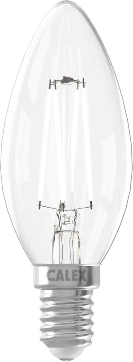 Calex E14 LED Kaarslamp 4,5W Warmwit Dimbaar - Helder