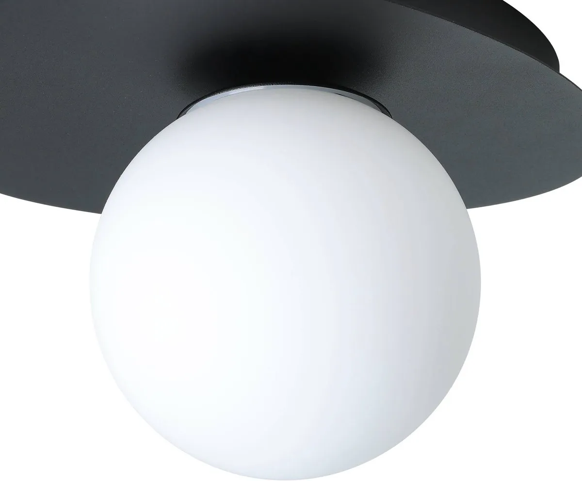 Eglo Castrovido Plafondlamp G9 23.5cm - Zwart/Wit