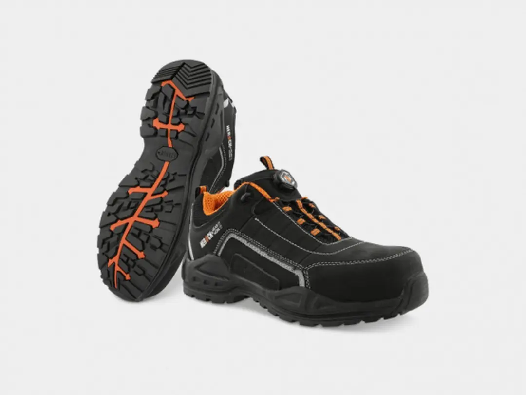 Herock Metron S3 Lage Veiligheidsschoenen - Zwart - Maat 43