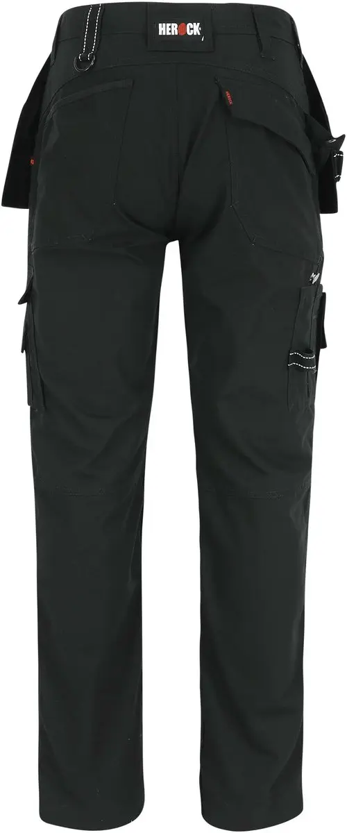 Herock Dagan Broek Shortleg 48 - Zwart - afbeelding 6 van 6