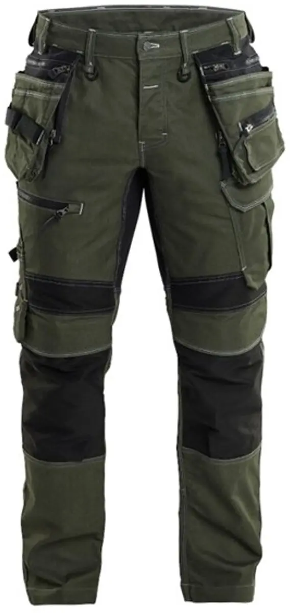 Blåkläder X1900 Werkbroek - Herfstgroen/Zwart - Maat 52