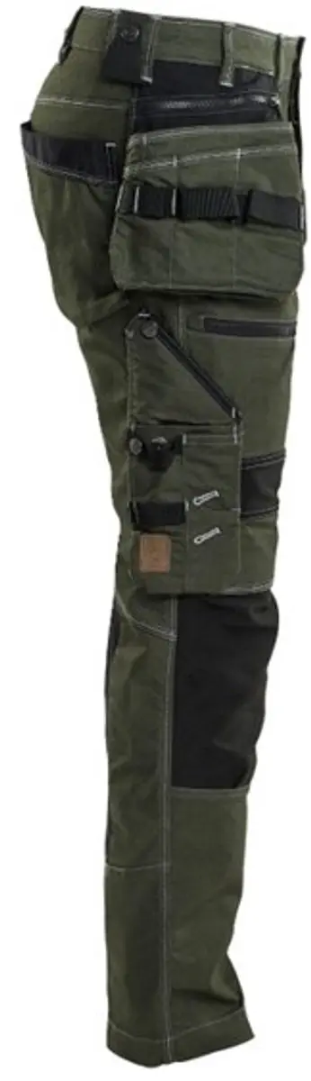 Blåkläder X1900 Werkbroek - Herfstgroen/Zwart - Maat 52